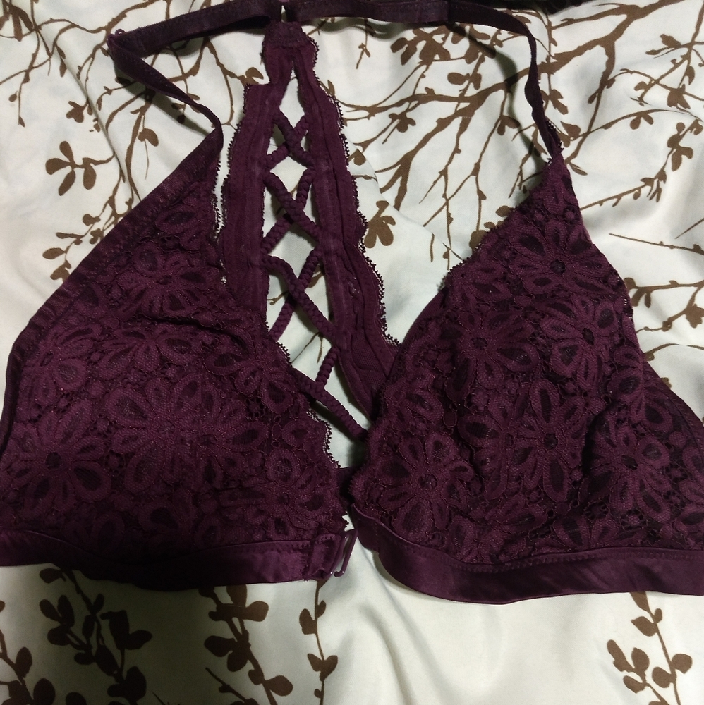 Victoria's secret maroon/plum bralette